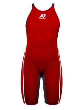 NEW in Box A3 Performance VICI Powerback Red Tech Suit Size 22